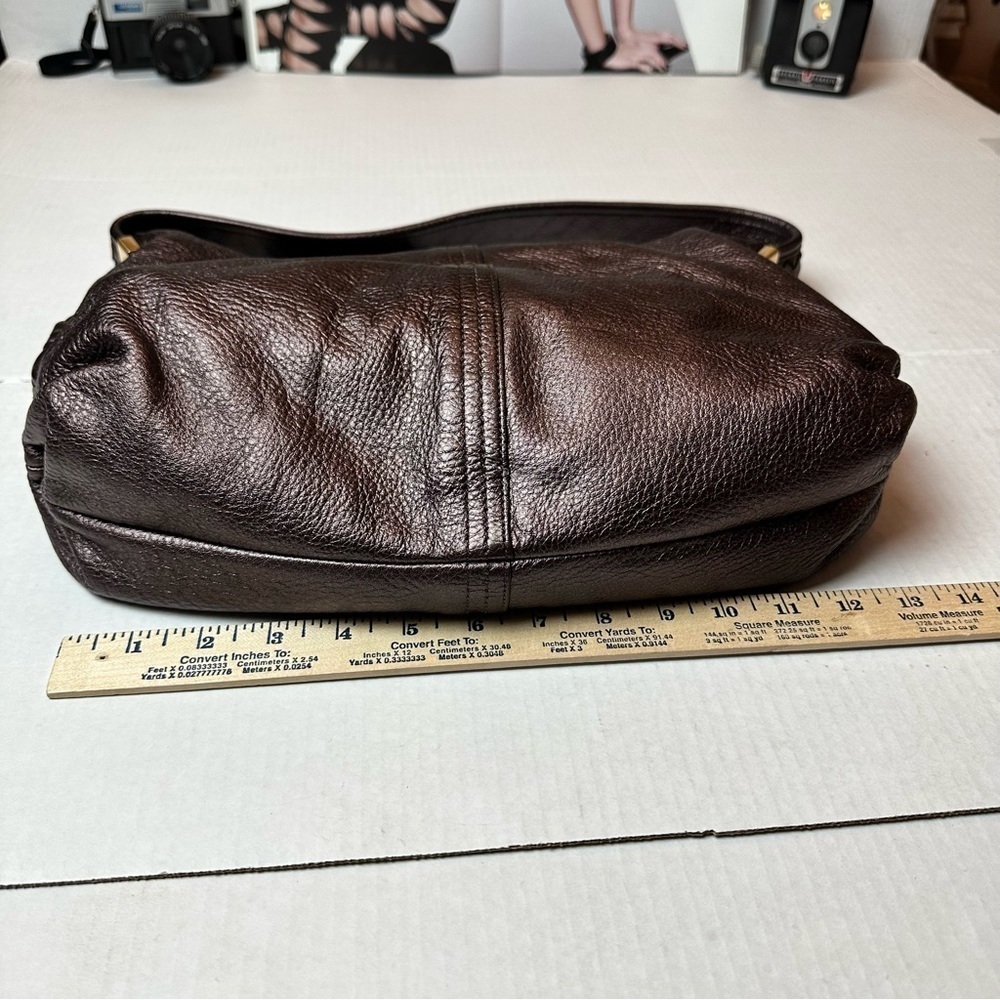 Vintage Y2K Elliott LuccaLeather Hobo Bag SoftPebbled Leather Everyday Shoulder - Picture 8 of 13